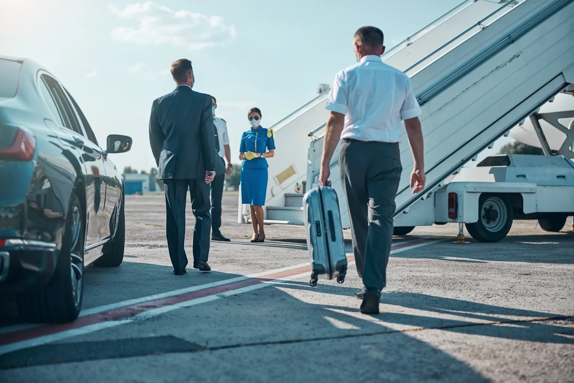 private airfield chauffeur service in uk